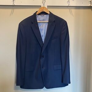 Tommy Hilfiger Men's Navy Two-Button Suit Jacket